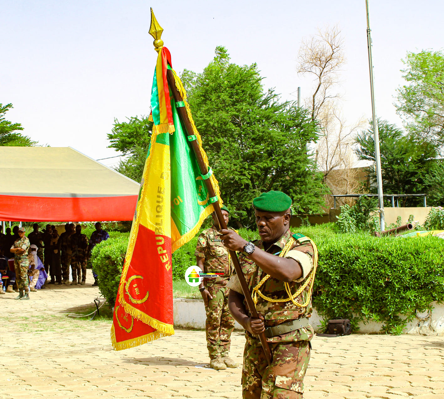 Colonel. Seydou Sangaré, désormais commandant de la 5eme zone militaire de Tombouctou.